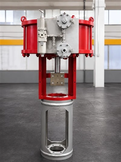 Actuator Líneach-ag gníomhú faoi dhó